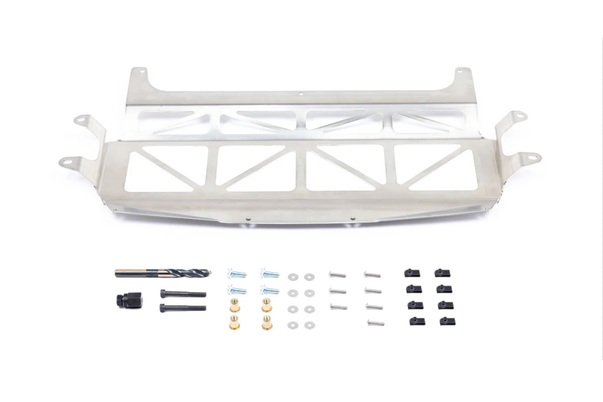 Fall-Line Motorsports Oil Cooler Guard V2 - BMW F87 M2 Competition | F80 M3 | F82 | F83 M4 - Evolve Automotive